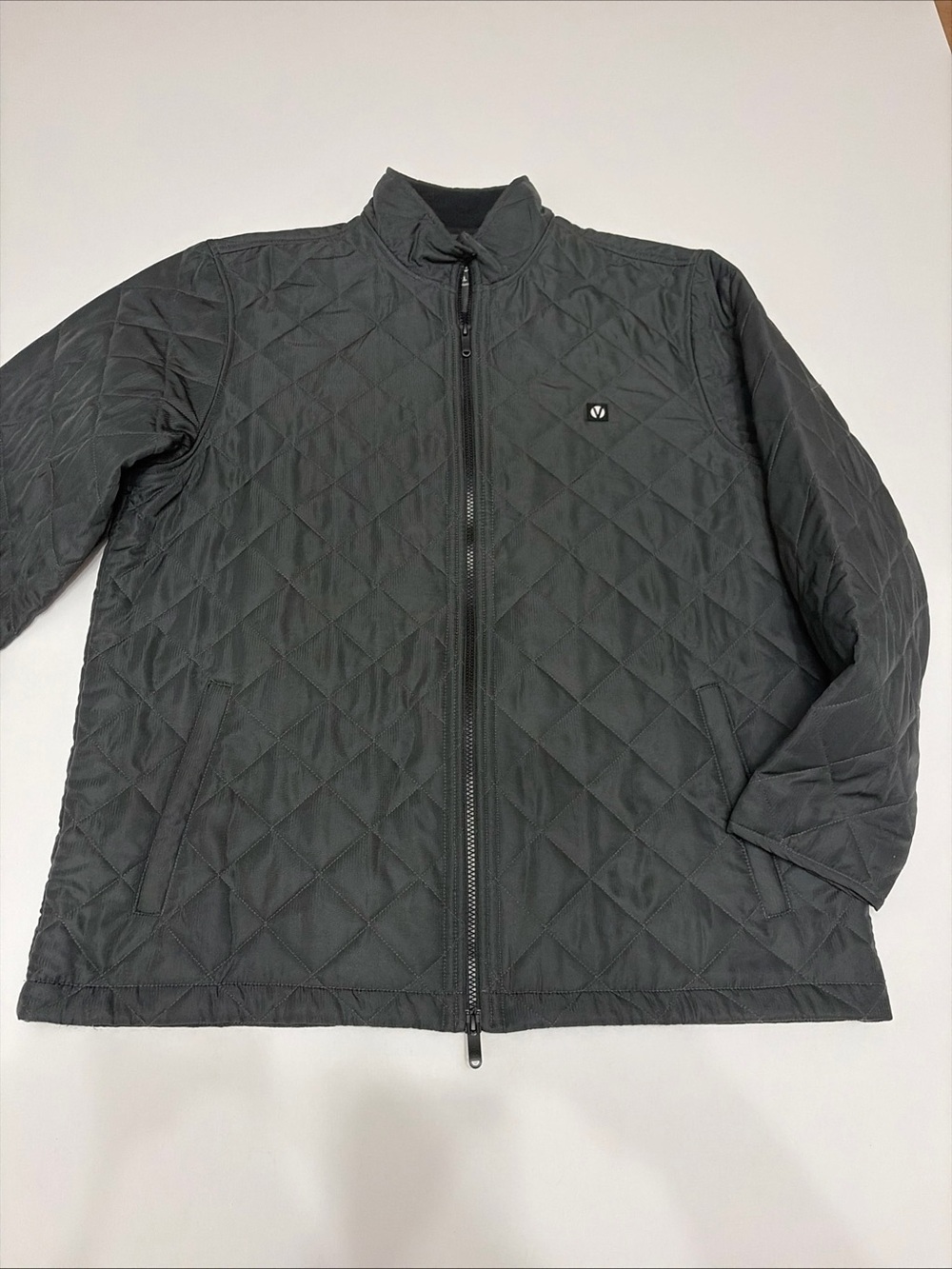 Men's Quilted Lightweight Jacket - Black XXL Casual